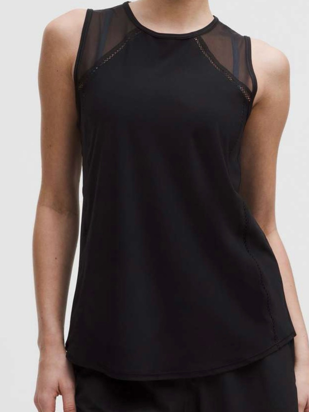 Lululemon Sculpt Tank Lace Trim- NEW!
